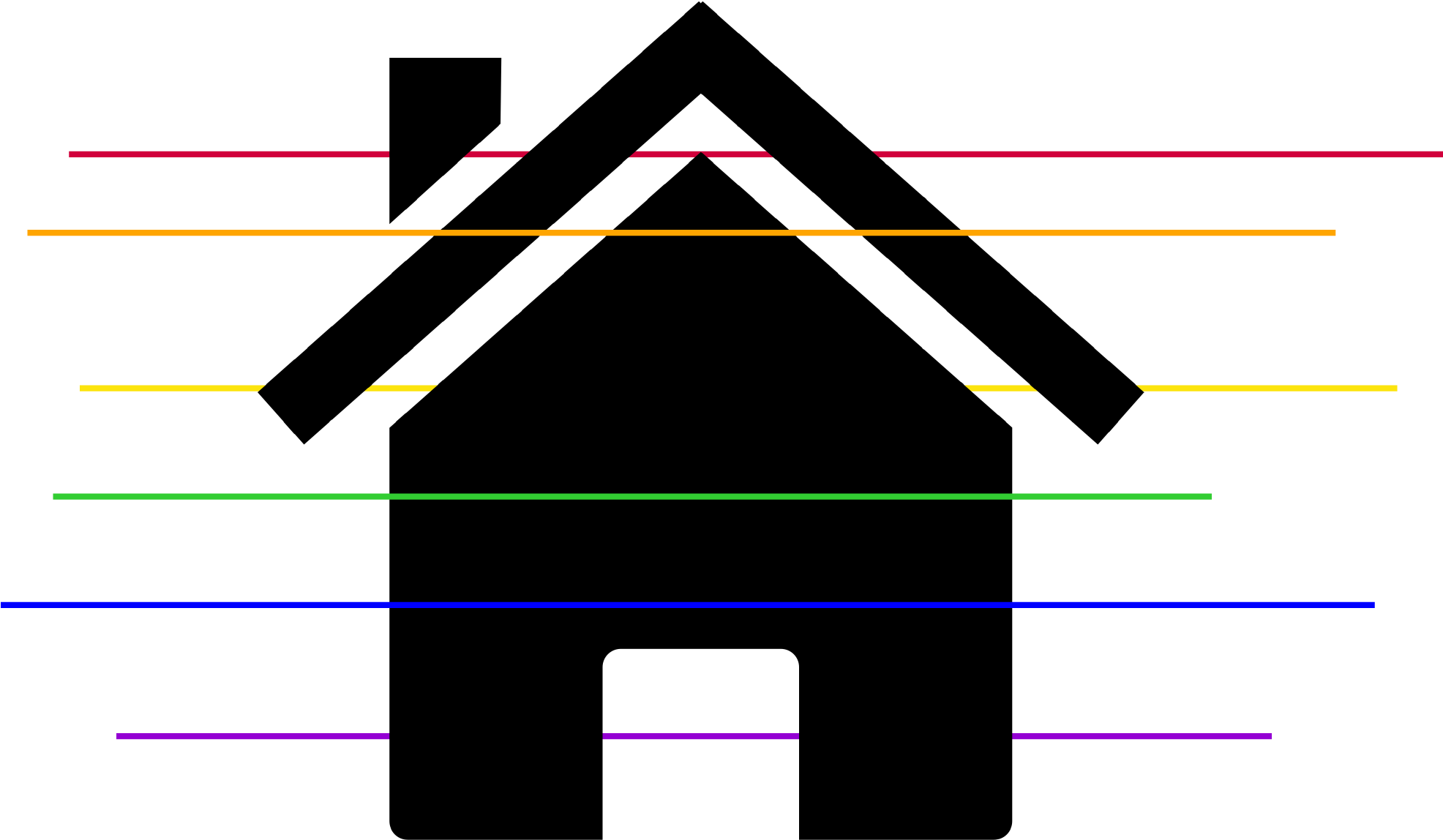 Lgbt Resource Center - Transparent Background Home Logo (2084x1241), Png Download