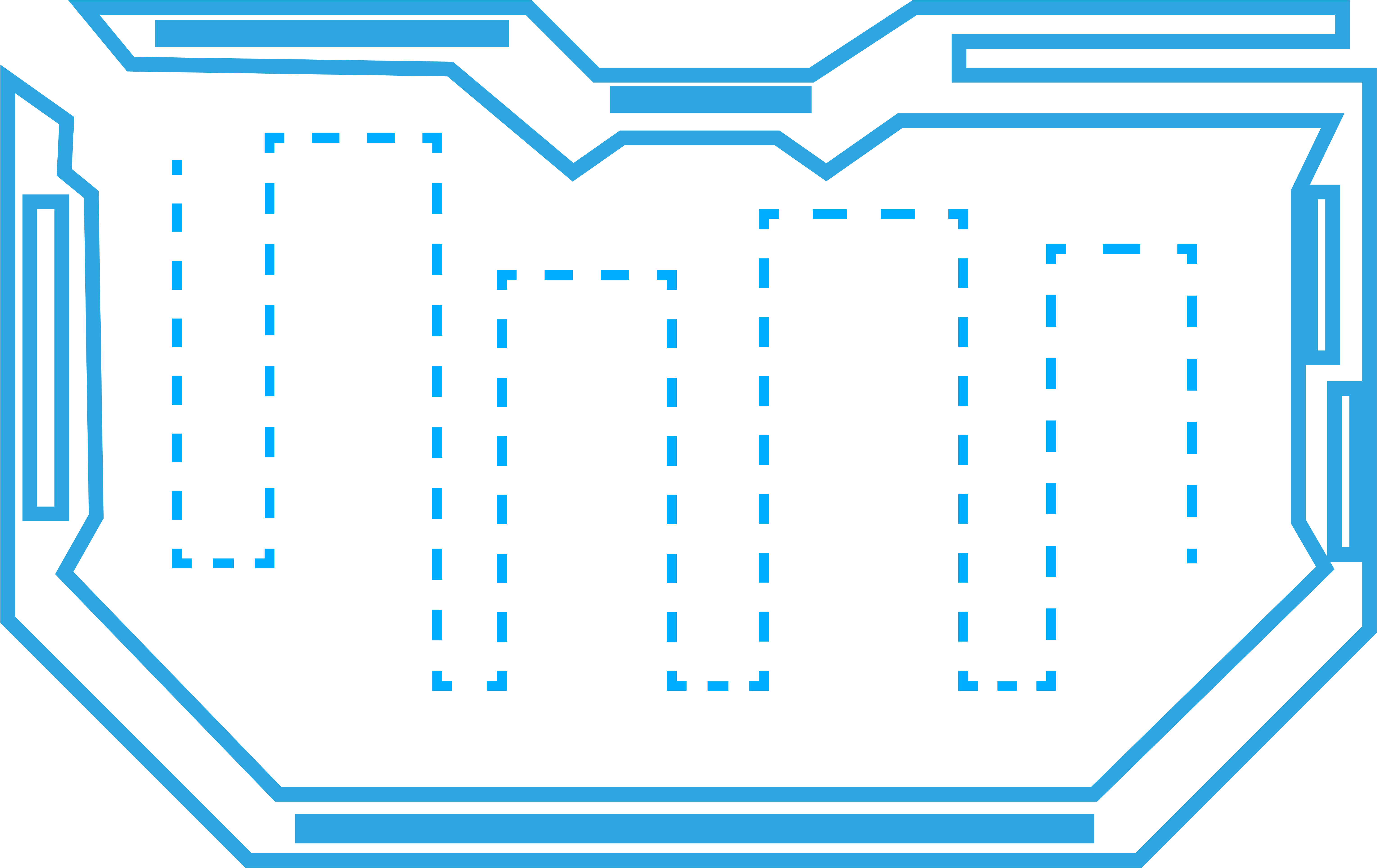 Tecnologia Bordo Gradiente Blu Immagine Png E Vettoriale (8334x8334), Png Download