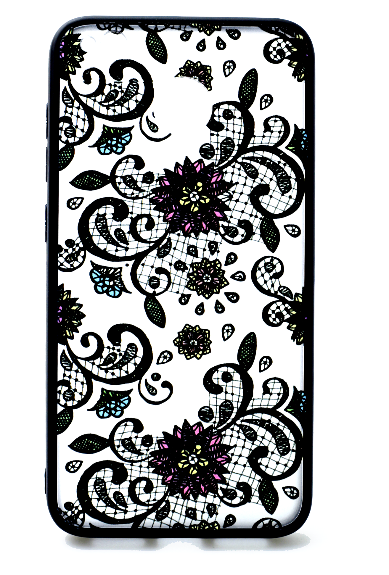 Чехол-накладка Print Border Silicon Для Xiaomi Redmi - Iphone (1314x1943), Png Download