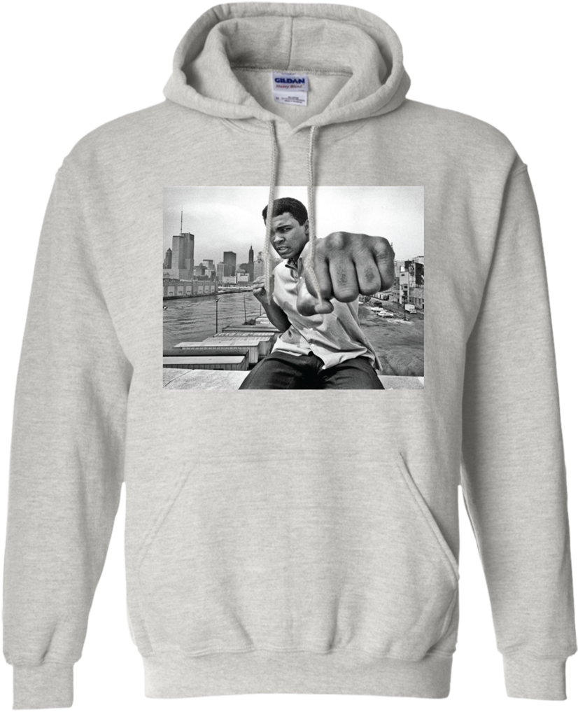 Muhammad Ali Hoodie - Shirt (1024x1024), Png Download