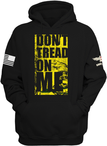 Don't Tread On Me Gadsden Hooded Sweatshirt - Hoodie (600x600), Png Download