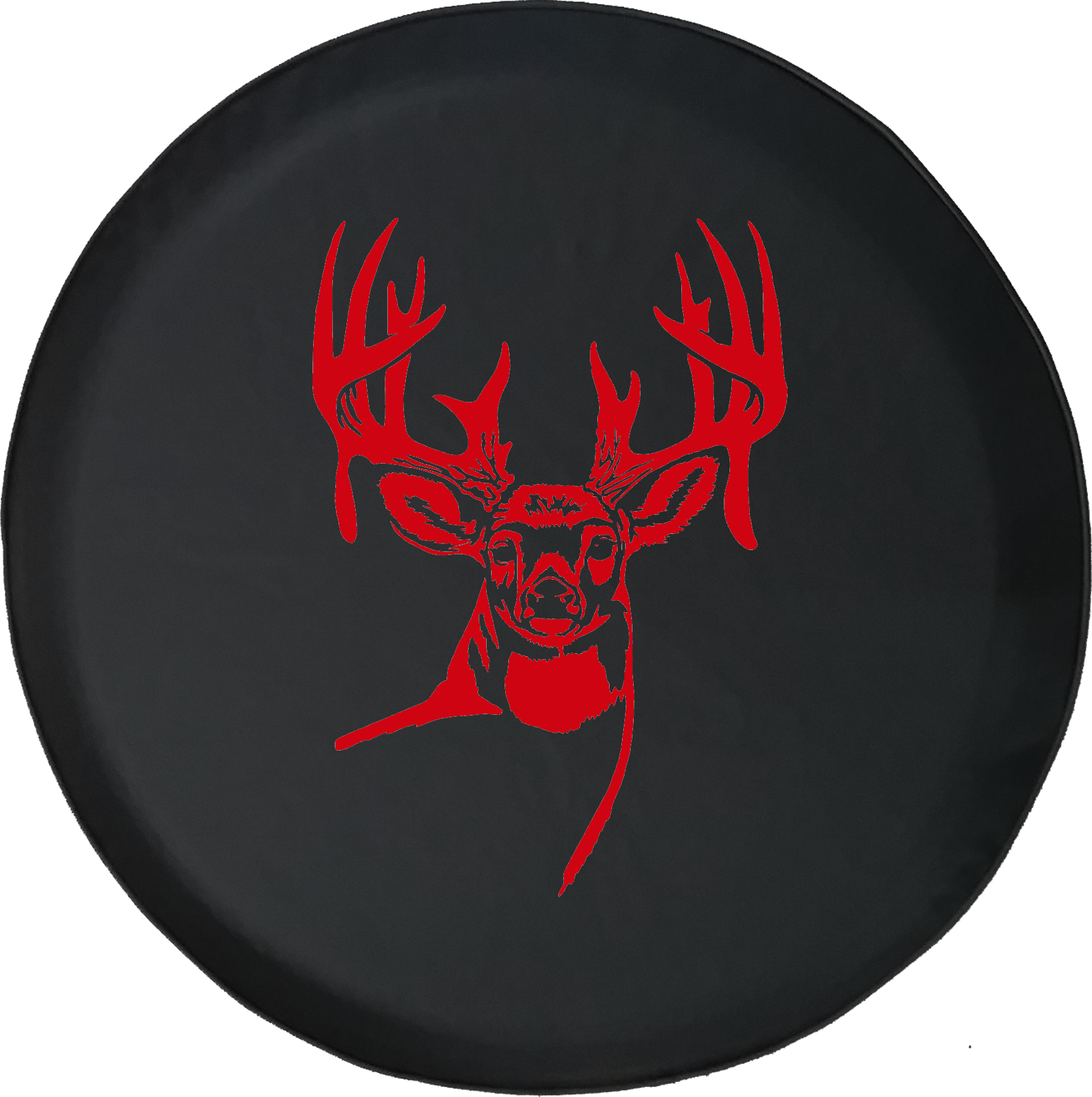 Whitetail Deer Big Buck Huntingoffroad Jeep Rv Camper - Emblem (1768x1777), Png Download