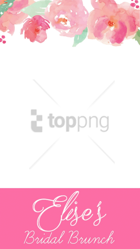 Free Png Download Free Watercolor Floral Borders Png - Garden Roses (481x853), Png Download