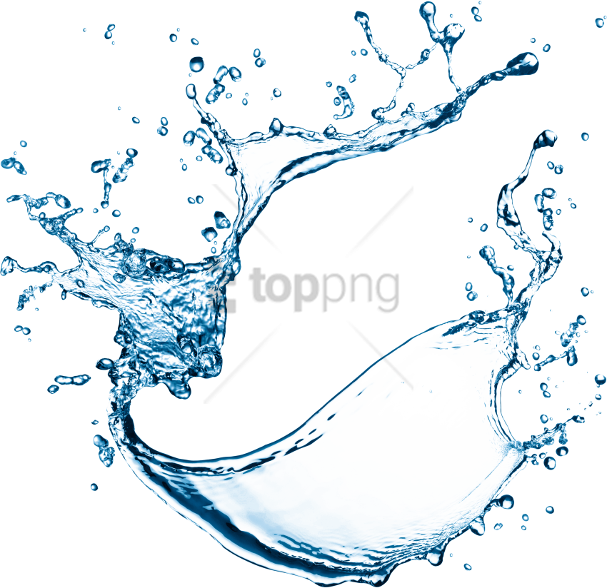Free Png Download Water Splashes Transparent Background - Water Splashes Transparent Background (850x824), Png Download