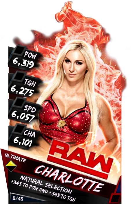 Charlotteflair S3 14 Wrestlemania33 Supercard Charlotteflair - Nia Jax Wwe Supercard (456x720), Png Download