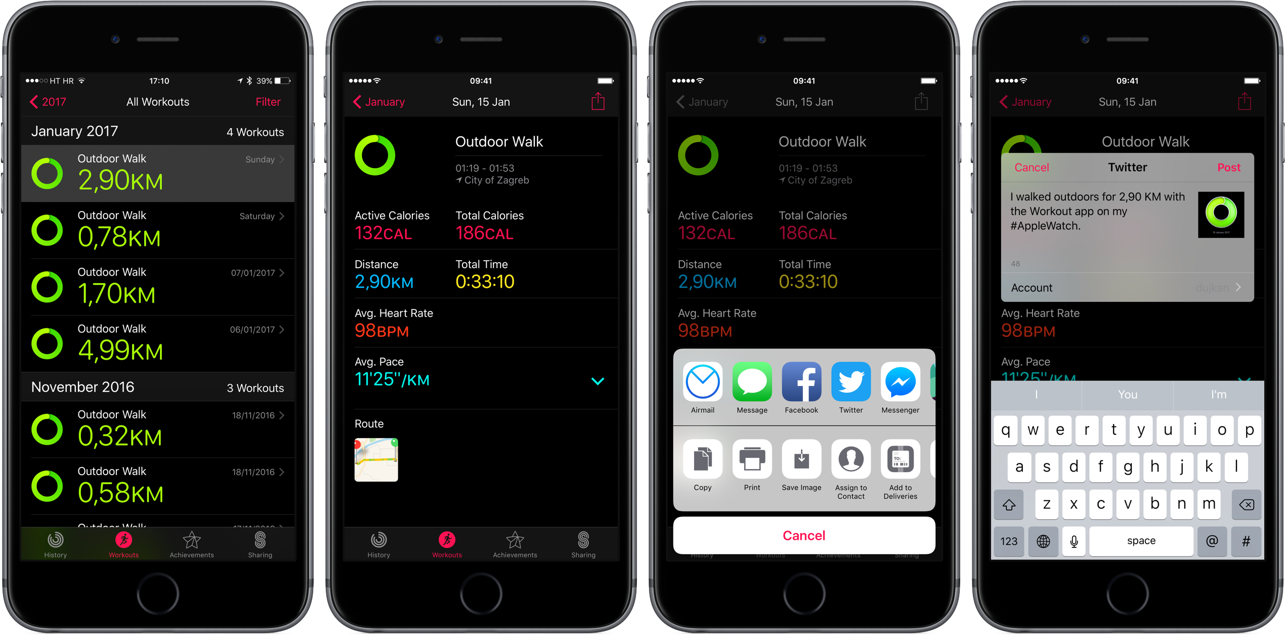 4) Tap Save Image To Save The Selected Item As An Image - Iphone Activity (2540x1255), Png Download