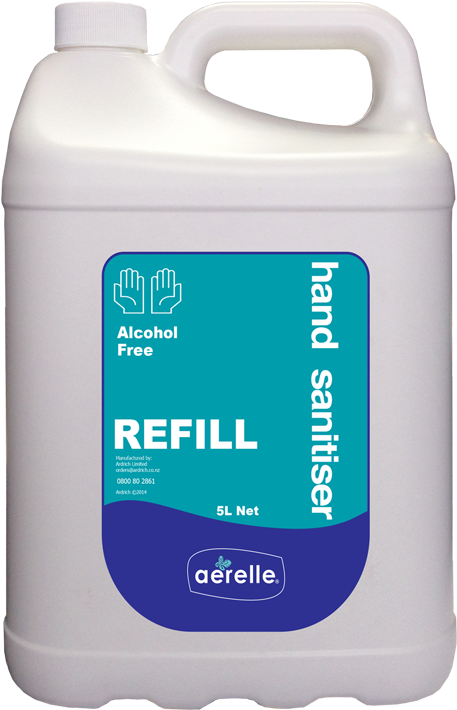 Aerelle Hand Sanitiser Alcohol Free Foam/spray 5l - Placas De Sinalização De Segurança (800x800), Png Download
