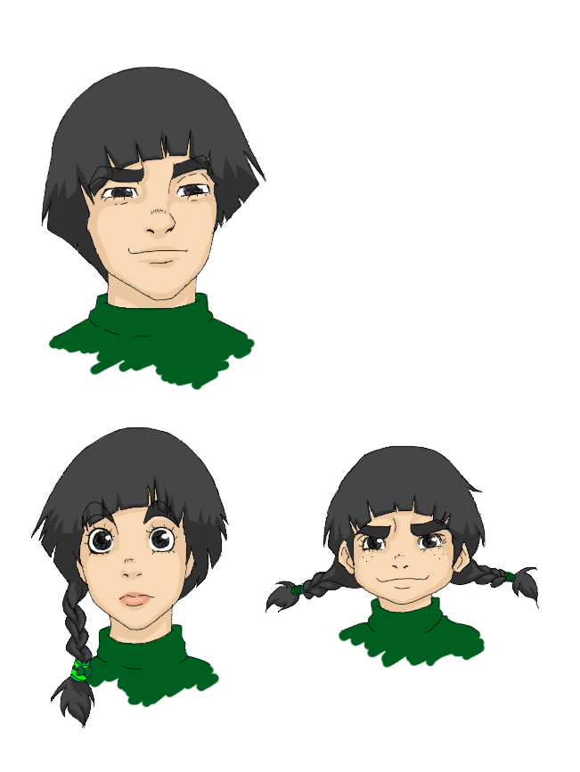 Taijutsu Lee Photo - Cartoon (651x867), Png Download