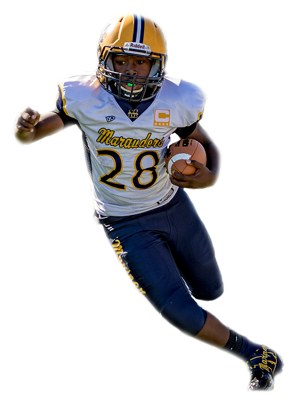 Player - Sprint Football (600x818), Png Download