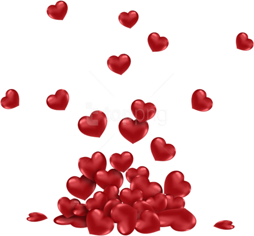 Free Png Download Bunch Of Hearts Png Images Background - Transparent Background Wedding Png (850x785), Png Download