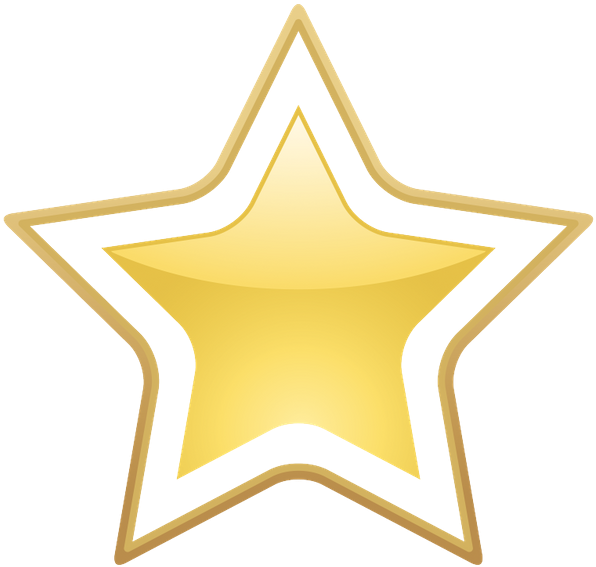 Золотая Звезда, Golden Star, Goldstern - Coping Skills For Kids Art (600x574), Png Download