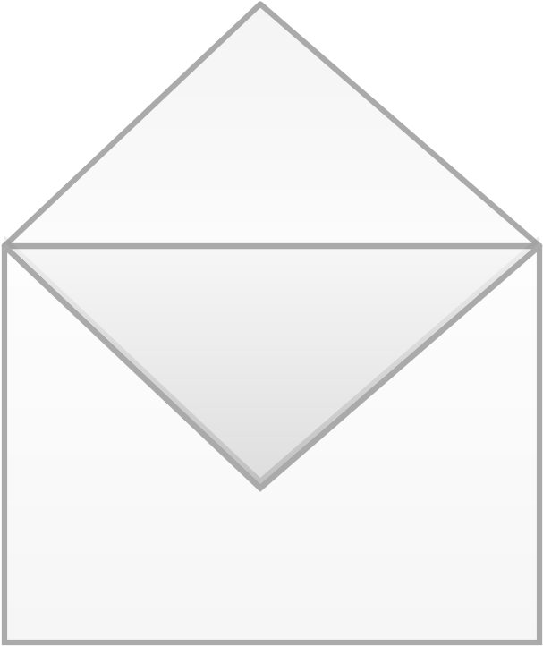 Medium Image - Open Envelope Clipart (800x800), Png Download
