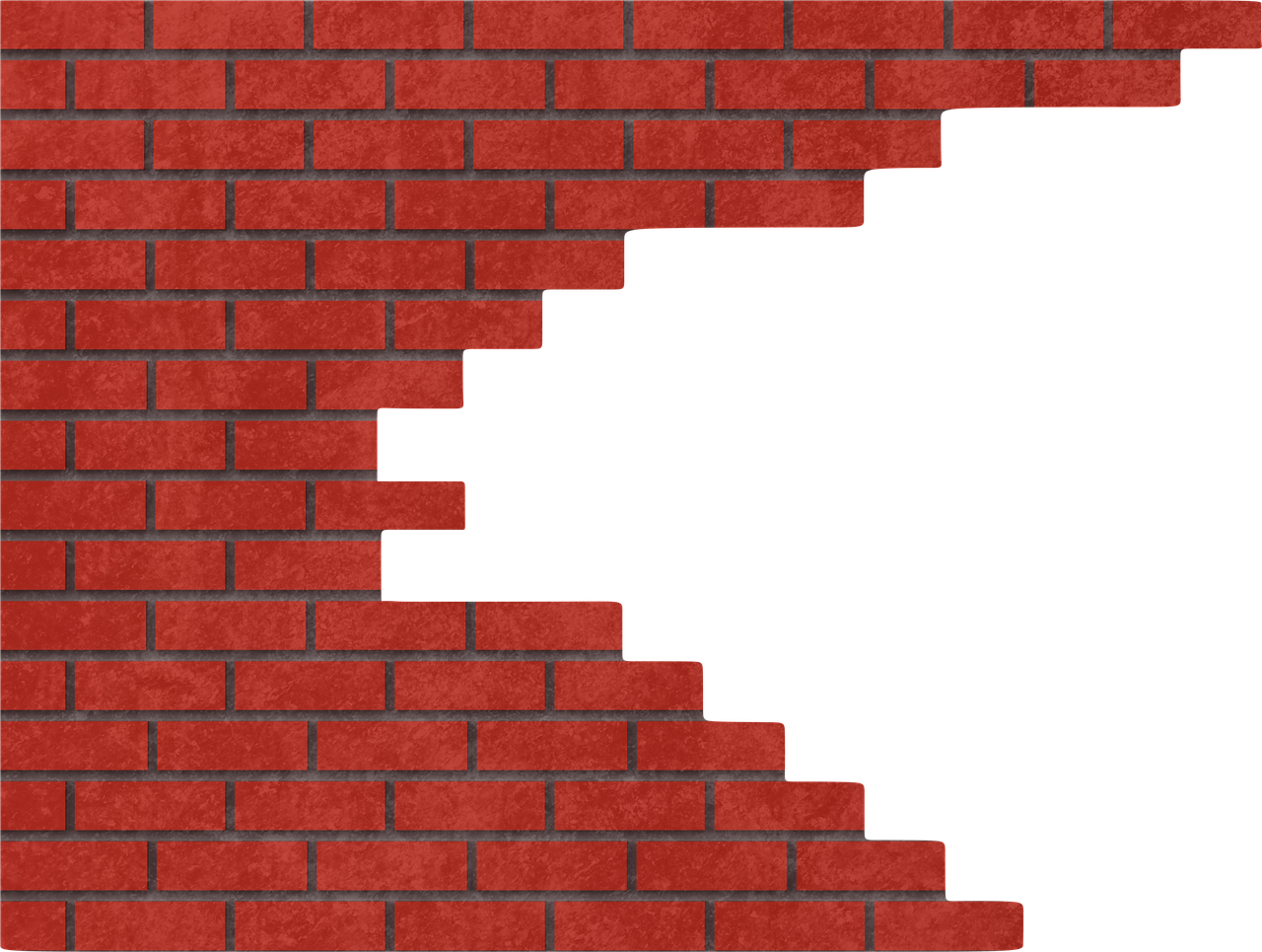 Bricks Wall Texture - Muro De Tijolo Png (1280x965), Png Download