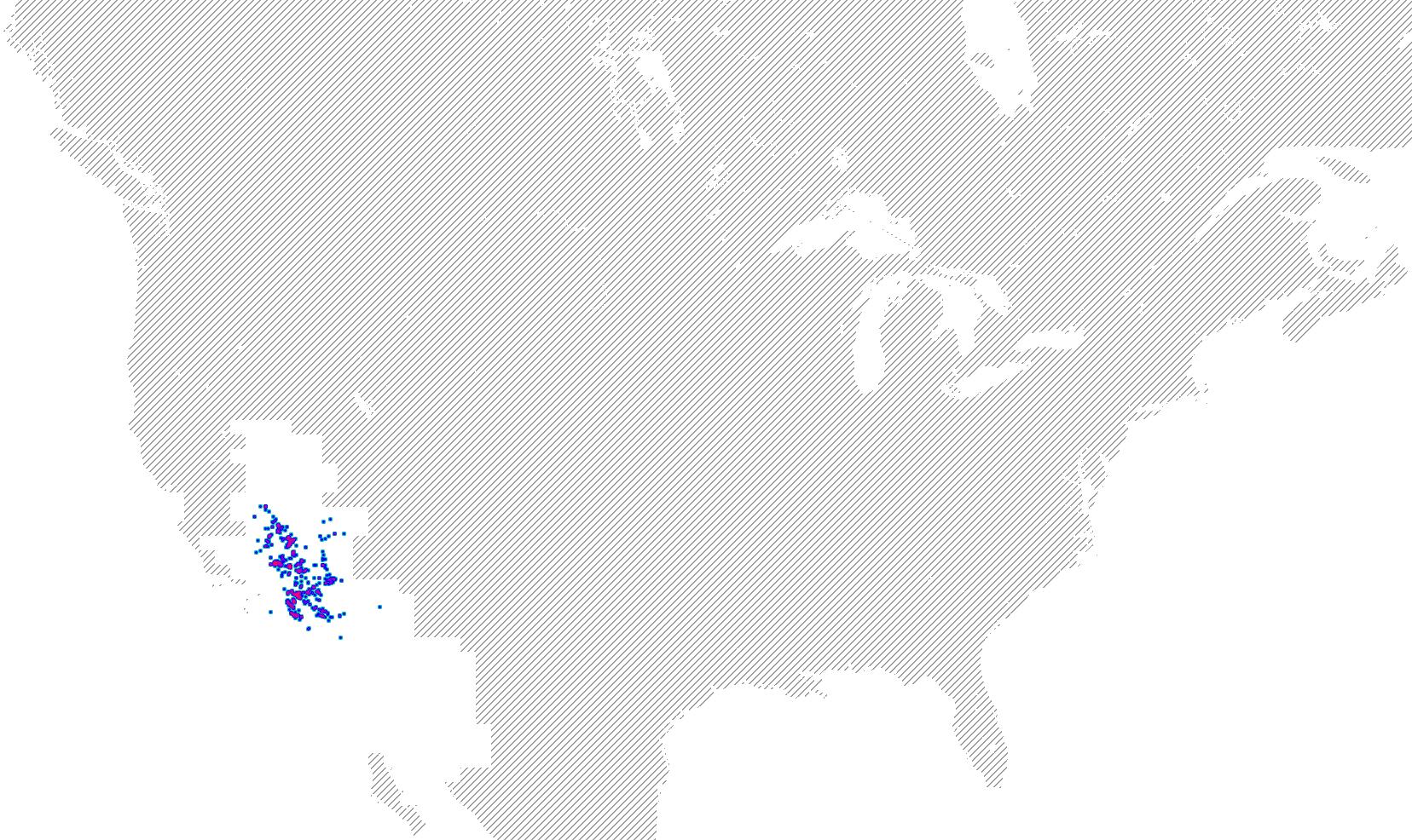 Base Map Where Plant Found - Val D Or Canada Map (1656x986), Png Download