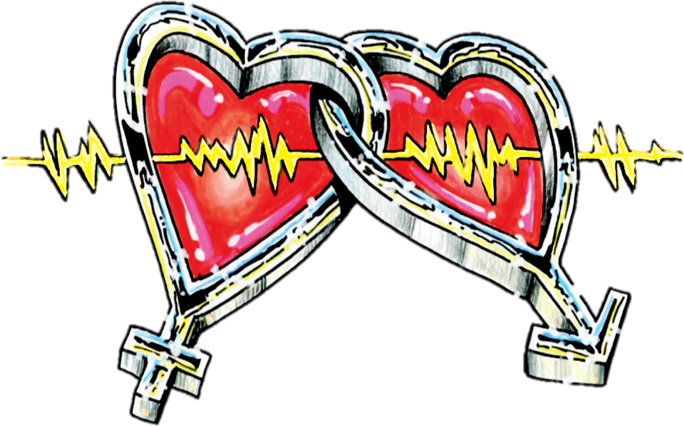 When 2 Hearts Beat - Heart (1501x983), Png Download