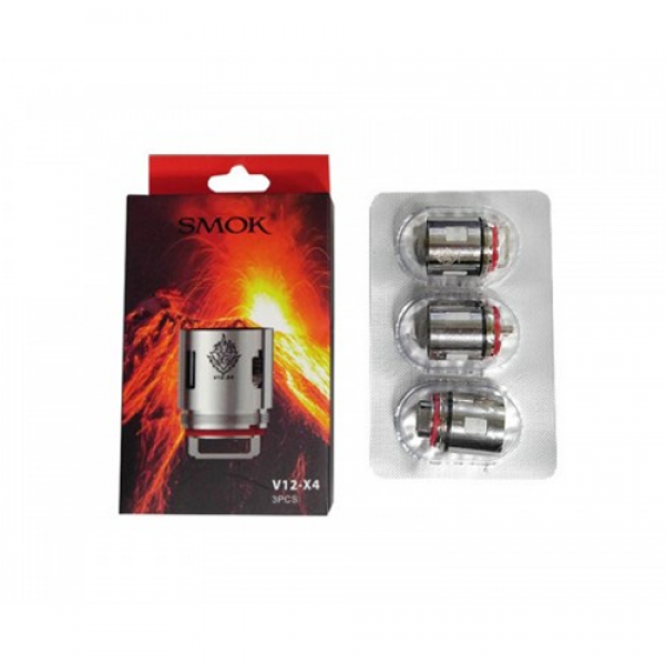 X4 Replacement Coils By Smok - Сменный Испаритель Smok Tfv12 Q4 (800x600), Png Download