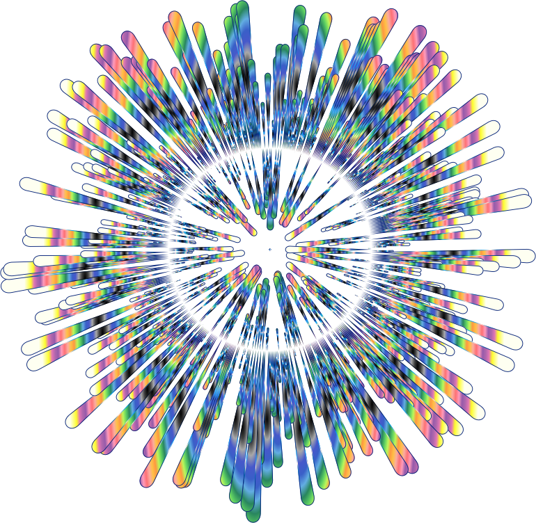 Medium Image - Background Explosion Green Transparent (770x752), Png Download