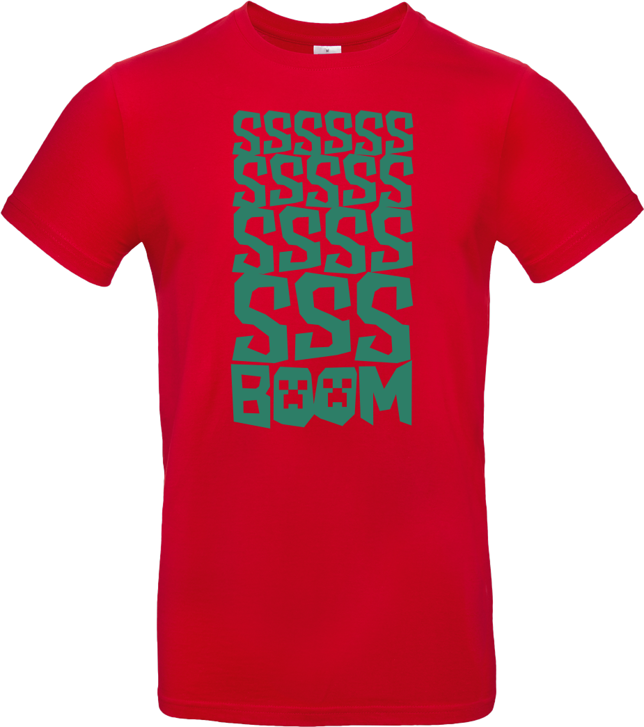 3dsupply Original Creeper Explosion T-shirt B&c Exact (1044x1044), Png Download