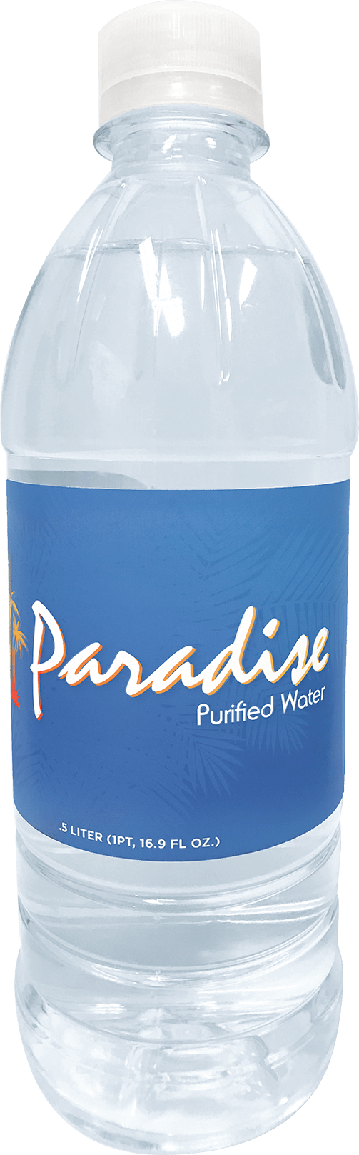 Make Paradise Bottled Water A Part Of Your Healthy - Padu (503x1617), Png Download