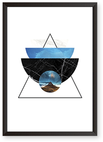 Modern Abstract Art - Canoe (600x600), Png Download