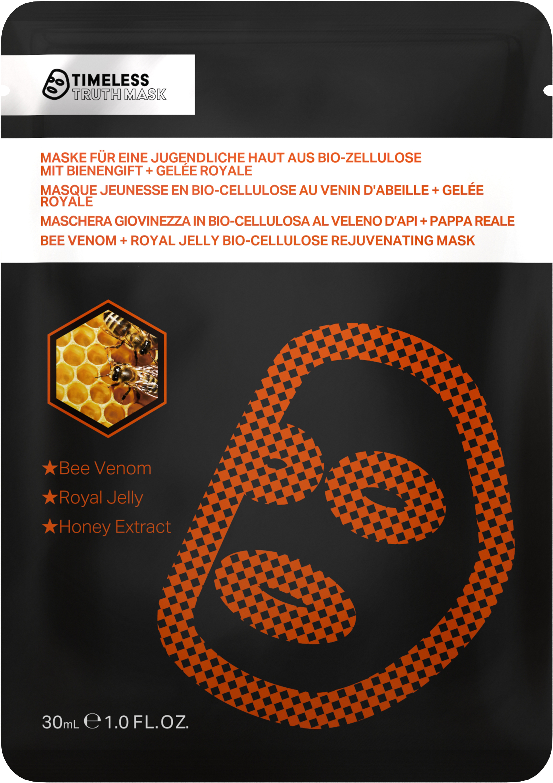 Tt Bio Cellulose Bee Venom Royal Jelly Miracle Mask - Facial (3000x3000), Png Download