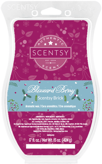 Buy The Blizzard Berry Scentsy Brick For Sale Now At - Scentsy Holiday Bricks 2018 (600x600), Png Download