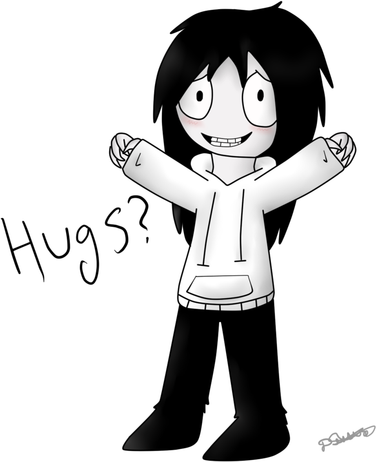 A Tree Obsession - Cartoon Jeff The Killer (816x979), Png Download