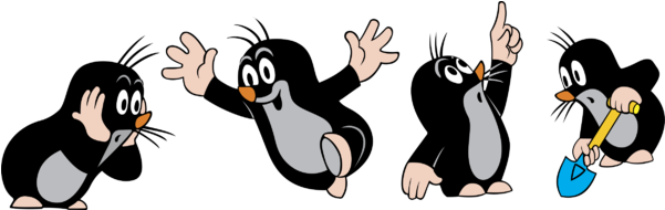 Krtek Logo Png Transparent & Svg Vector - Krteček Vector (800x600), Png Download