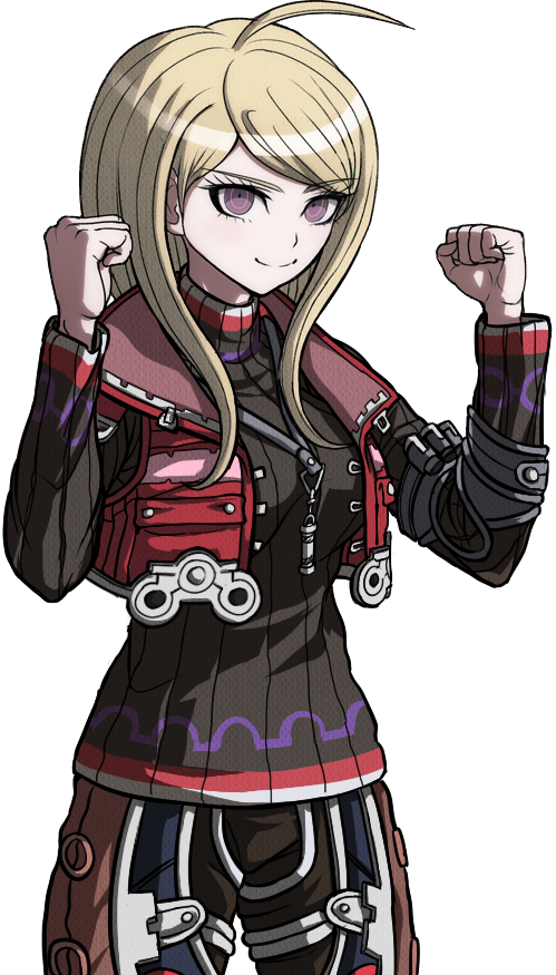 Danganronpa - Kaede Akamatsu Sprites Png (499x875), Png Download