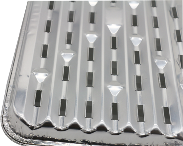 Oblong Aluminum Foil Container For Pizza Pan, Oblong - Architecture (750x500), Png Download