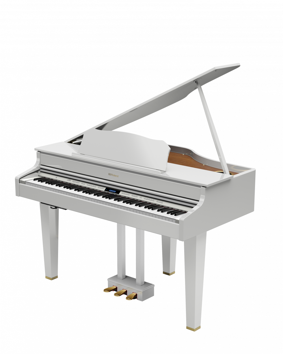 Roland Piano White (1224x1224), Png Download