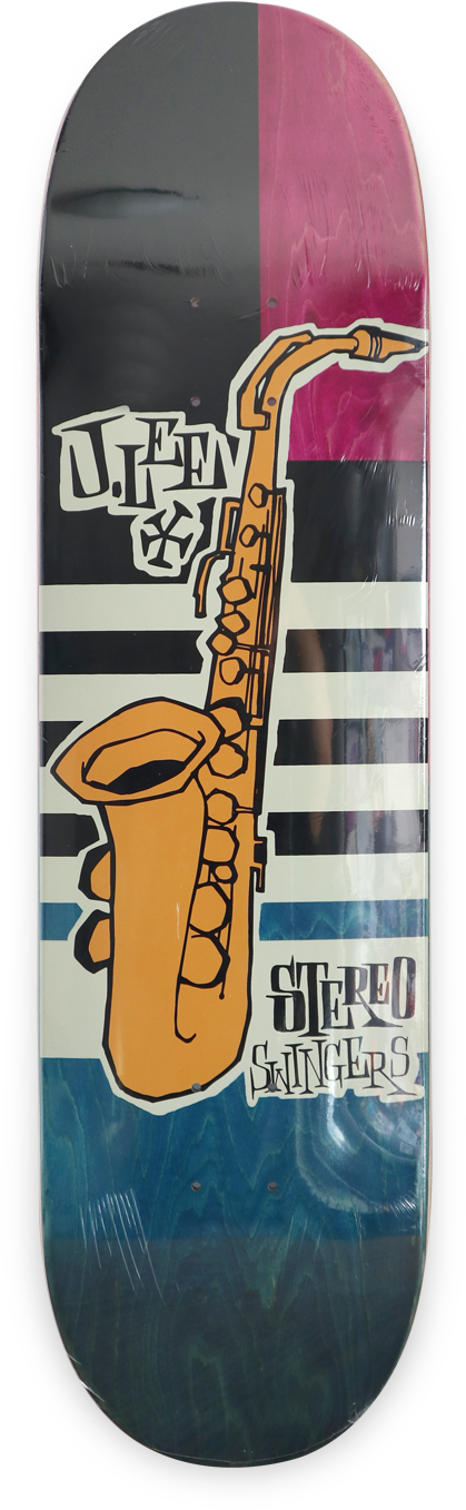 Stereo Swingers J - Skateboard Deck (1000x1500), Png Download