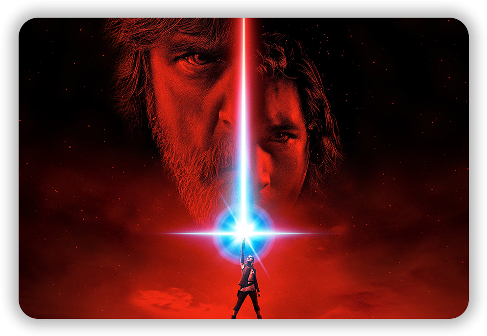 The Movie Was Released - Last Jedi Movie Poster (1024x684), Png Download
