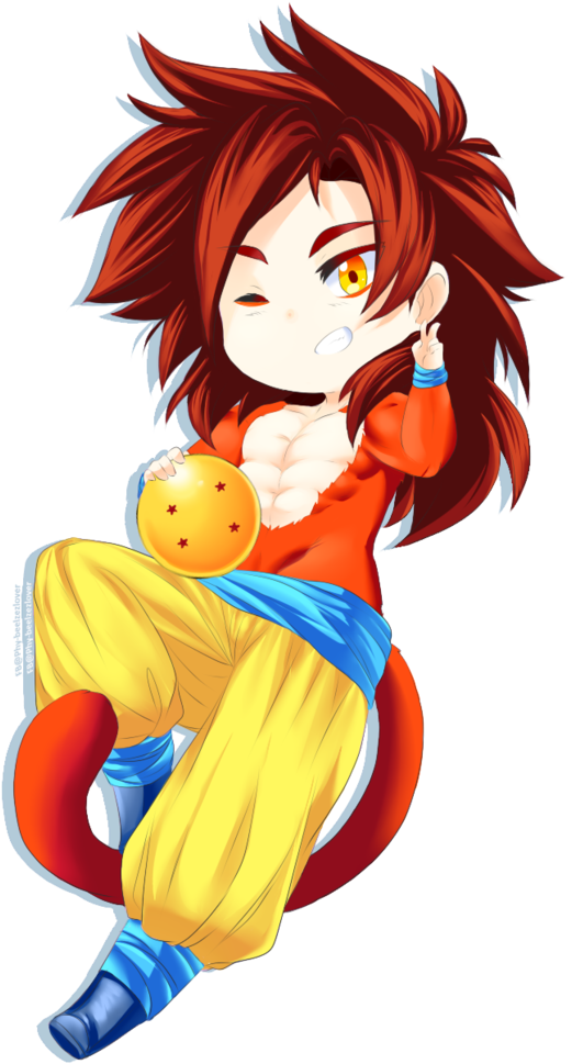 Goku Super, Super Saiyan, Dragon Ball Z, Dbz, Chibi, - Cartoon (811x985), Png Download