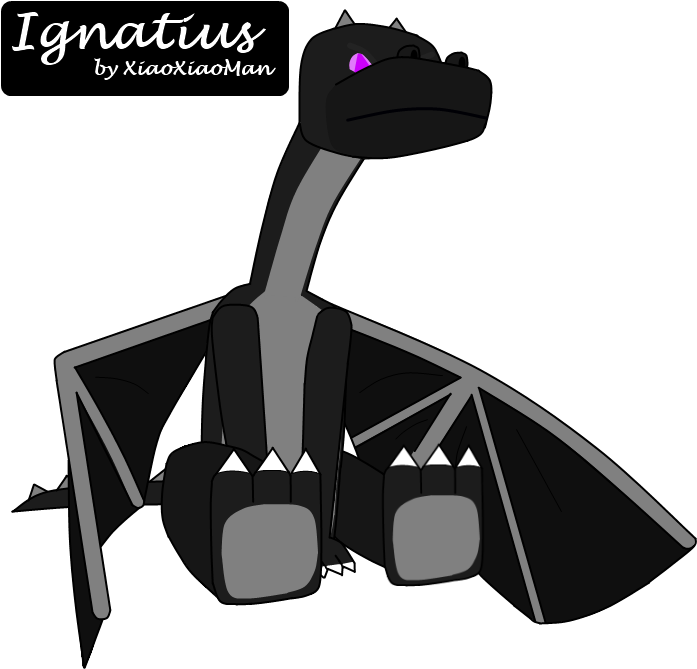 Boredom Got The Better Of Me And I Decided To Draw - Ender Dragon Feet (732x687), Png Download