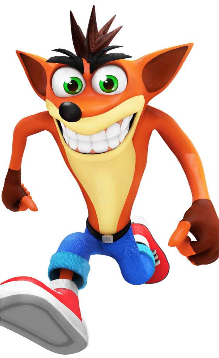 Video Game / Crash Bandicoot Mobile Wallpaper - Crash Bandicoot Render (720x1280), Png Download