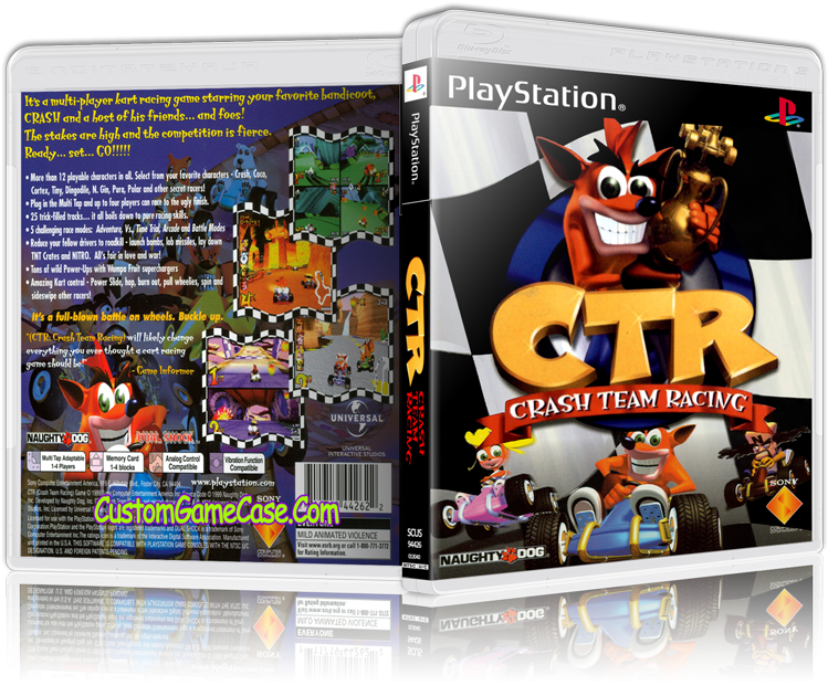 Crash Bandicoot Team Racing - Crash Team Racing (800x631), Png Download
