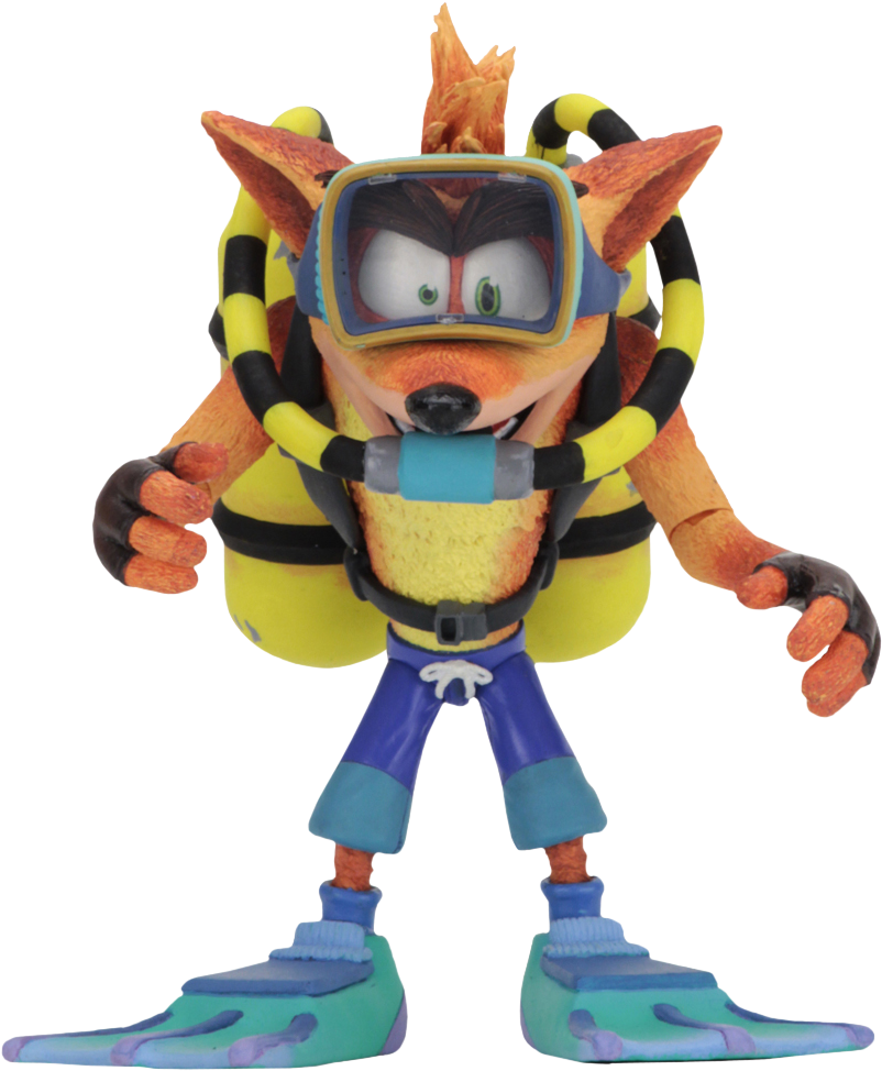 *pre-order* Crash Bandicoot - Neca Crash Bandicoot (830x1000), Png Download