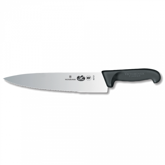 10" Wavy Chefs Knife Victorinox Swiss Army - Victorinox Knife 5.2933 26 (650x650), Png Download