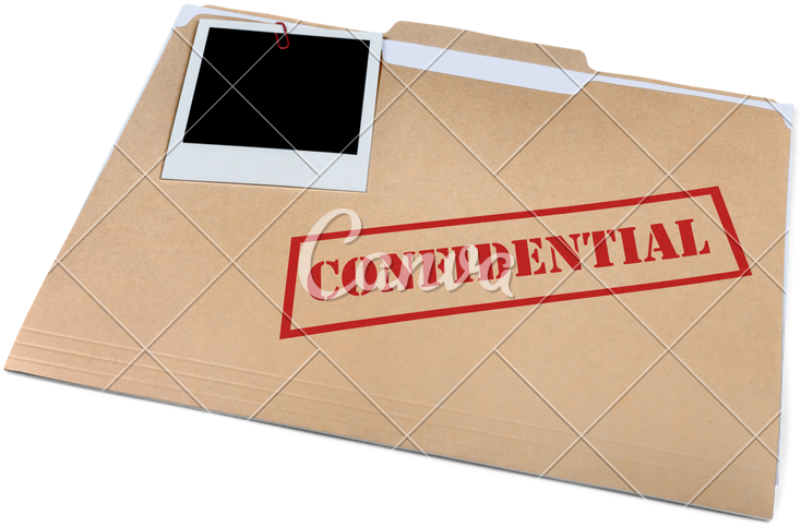 Transparent Folders Confidential - Confidential File Png (800x530), Png Download