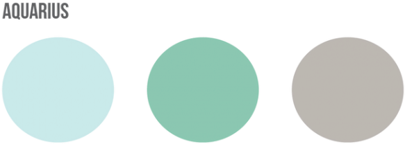 Aquarius Colors - Color (660x268), Png Download