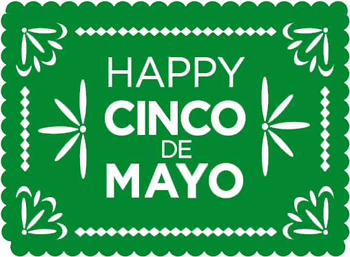 Mango Chipotle Shrimp - Free Happy Cinco De Mayo (560x389), Png Download