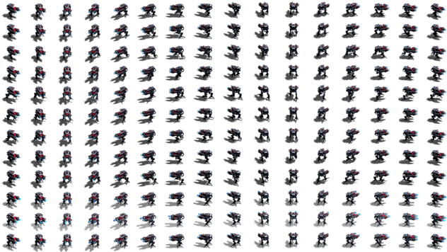 File - Pixelsheet 83 - Skin2 - V3 Elitestriker - Real Psychological Facts About Love (640x355), Png Download