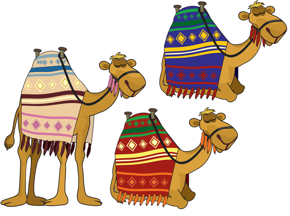Png Image - Arabian Camel Clip Art (1024x748), Png Download