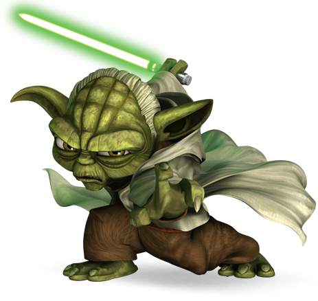 Guardians - Maestro Yoda Clone Wars (400x400), Png Download