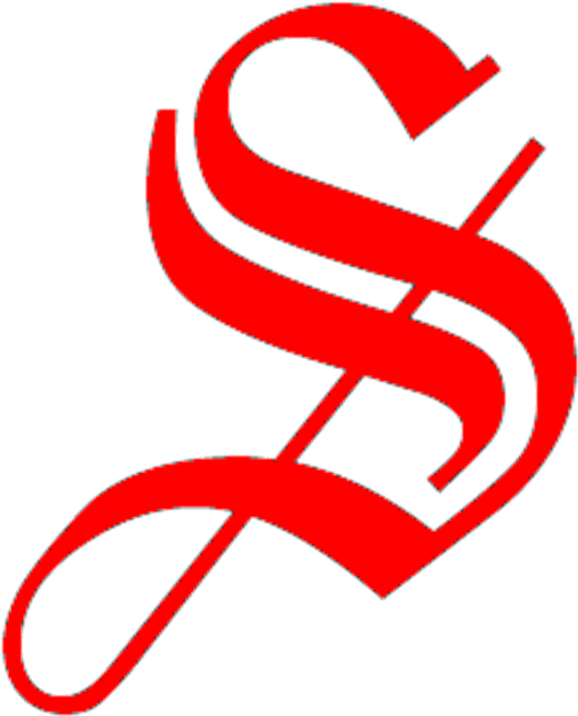 Logo - Old English S Png (568x689), Png Download