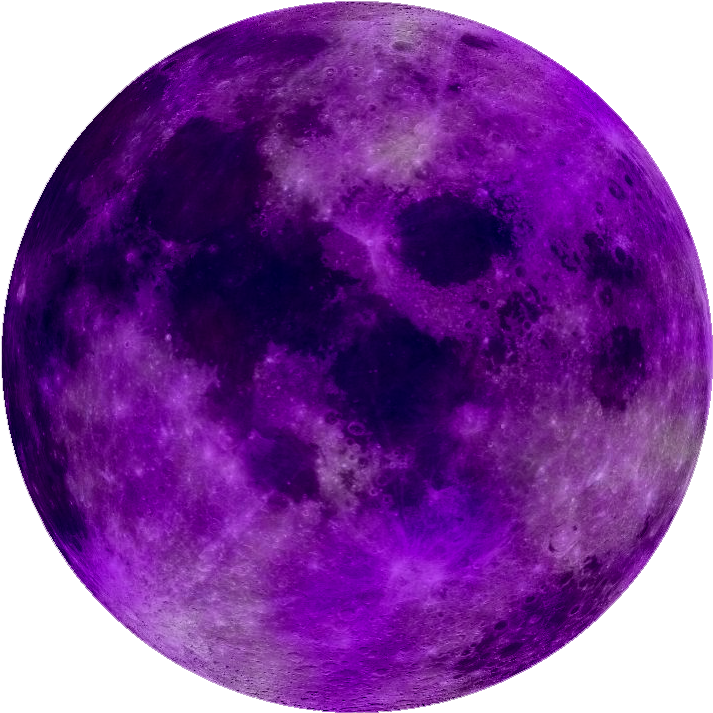 Circle Profile Picture Tumblr - Purple Moon Png (800x800), Png Download