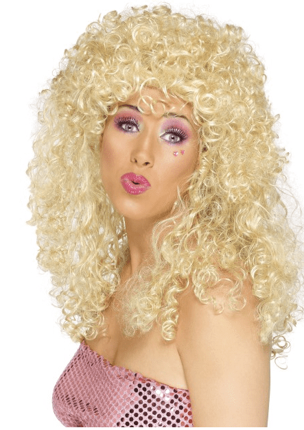 Boogie Babe Wig Blonde (443x627), Png Download