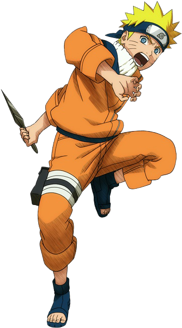Naruto - Naruto Ultimate Ninja Heroes Naruto (368x648), Png Download