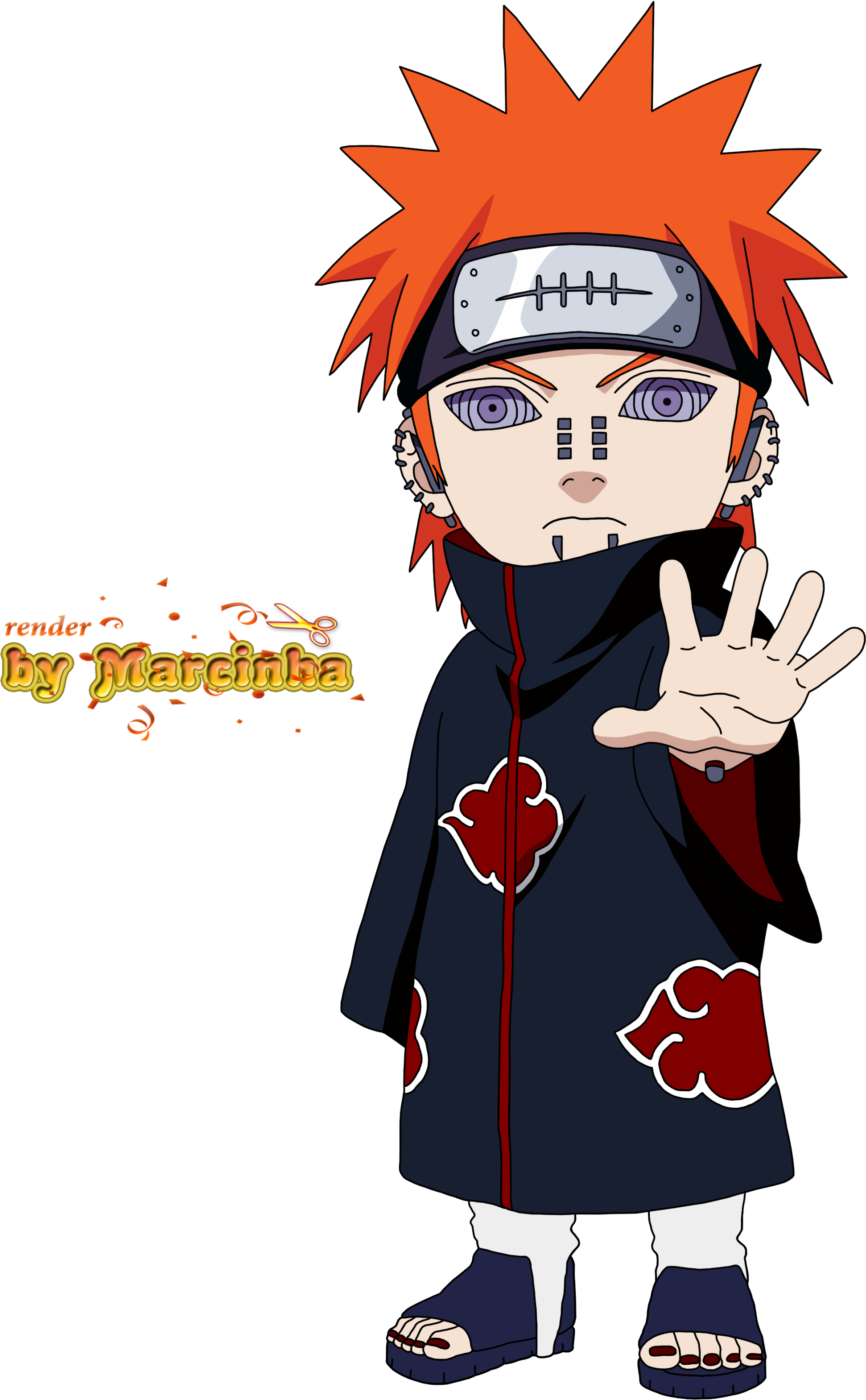 Chibi Pain By Marcinha20 Yahiko Naruto, Nagato Uzumaki, - Naruto Pain Chibi (755x1057), Png Download